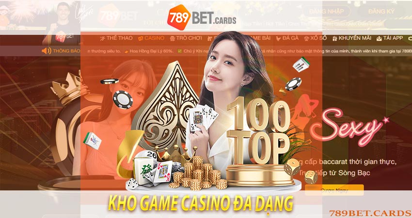 Kho game casino đa dạng